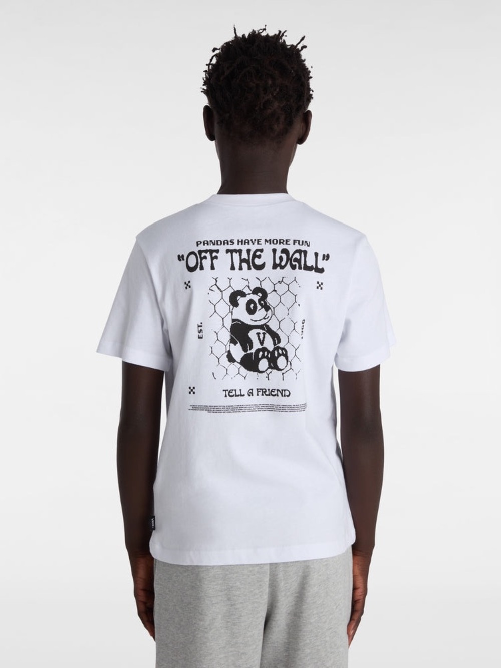 Vans Kids “Tell a Friend” Panda T-Shirt